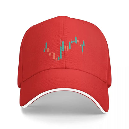 Bitcoin Cryptocurrency Art Stock Market Candlesticks Classic Dad Hats Pure Color Women'S Hat Windproof Baseball Caps Peaked Cap
