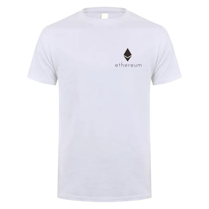 Ethereum T-Shirt Man Crypto Money 