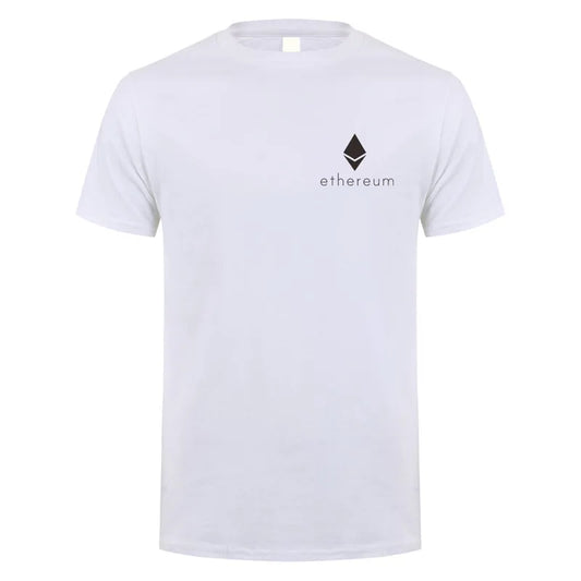 Ethereum T-Shirt Man Crypto Money 