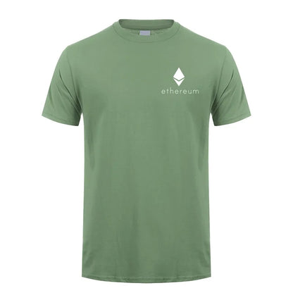 Ethereum T-Shirt Man Crypto Money 