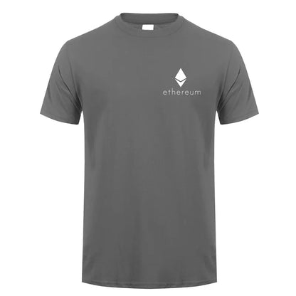Ethereum T-Shirt Man Crypto Money 