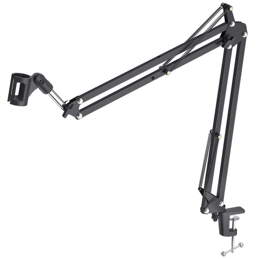 Microphone Suspension Boom Scissor Arm Stand for Professional Podcast Streaming Youtube Microfone
