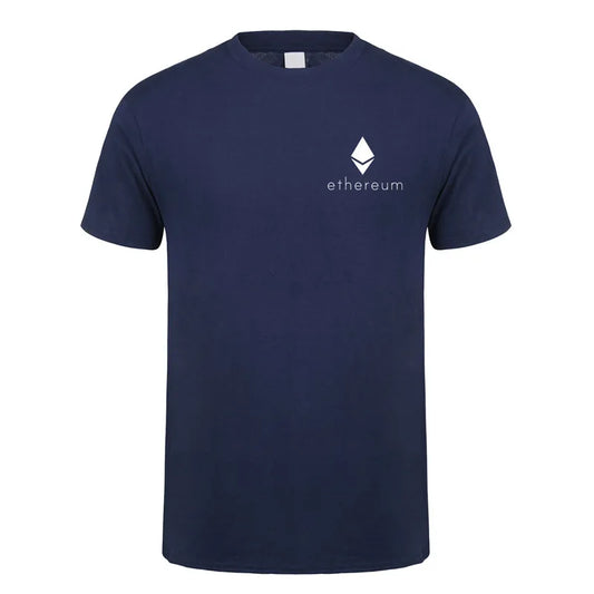 Ethereum T-Shirt Man Crypto Money 