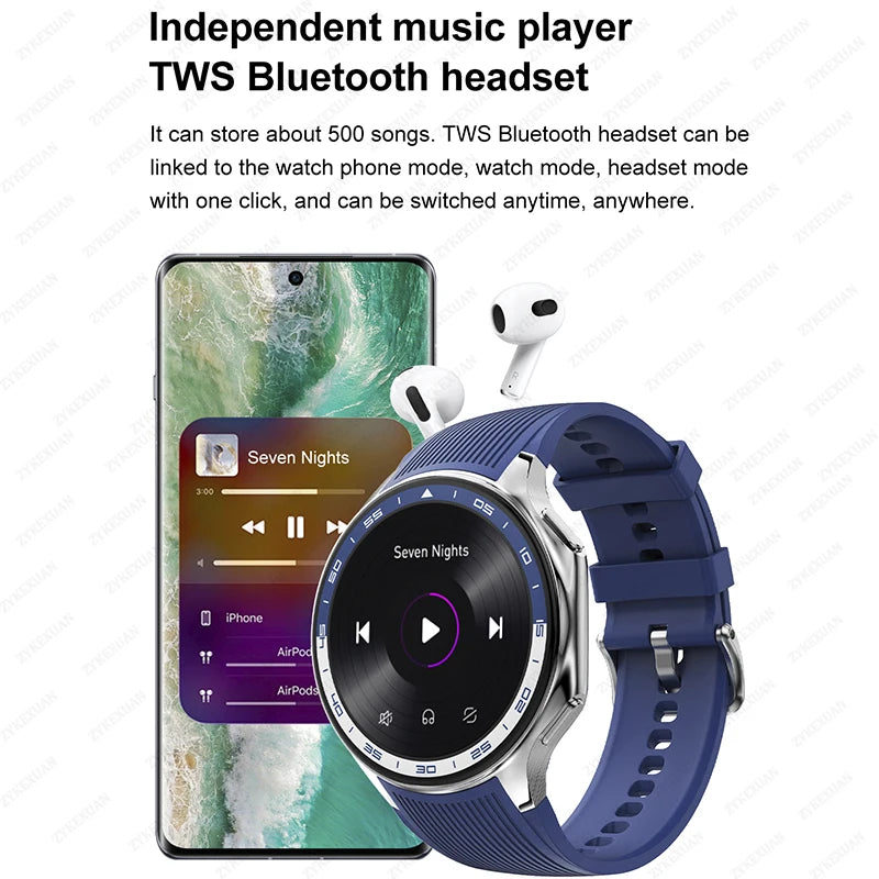 OPPO Watch X High-End Business Watch 32Gb Large Memory Album Smart Watch Men Sports Fitness Waterproof Smart Watch