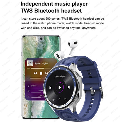 OPPO Watch X High-End Business Watch 32Gb Large Memory Album Smart Watch Men Sports Fitness Waterproof Smart Watch